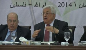 Abbas promet que le gouvernement d'union rejettera la violence
