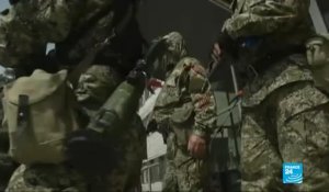 Vidéo : la ville ukrainienne de Kostiantynivka aux mains des séparatistes