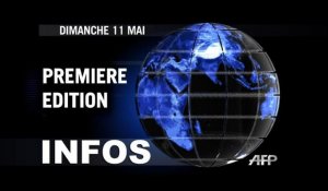 AFP - Le JT, 1ère édition du dimanche 11 mai