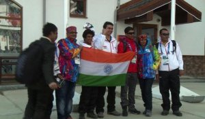 JO-2014: le drapeau indien hissé dans le village olympique