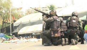 Heurts entre police et opposants à Bangkok: 2 morts, 60 blessés