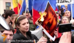 Moldavie: manifestation anti-Russie dans la capitale