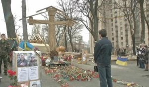 Kiev : les militants de la place Maïdan tiennent toujours les barricades