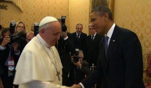Première rencontre entre le pape François et Barack Obama