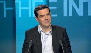Alexis Tsipras, chef du Syriza, principal parti d'opposition grec
