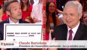 Le Tacle du jour : Bartolone répond à Valls, "concentre toi sur ton travail"