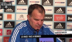 Marcelo Bielsa donne les titulaires pour Rennes