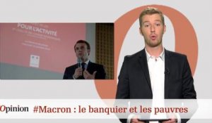 #tweetclash : #Macron : le banquier et les pauvres