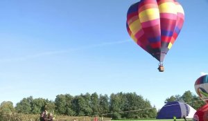 Des montgolfières au-dessus des vignes de Saint-Emilion