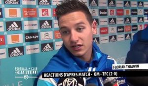 OM - TFC (2-0): La réaction de Florian Thauvin