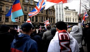 Angleterre: 1er rassemblement des islamophobes de Pegida