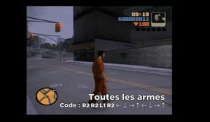 Grand Theft Auto III - Codes GTA 3