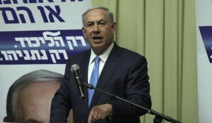 Israël: Netanyahu s'en prend une dernière fois à ses adversaires