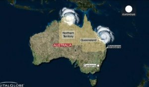 L'Australie frappée par deux tempêtes simultanées