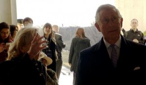 Le prince Charles et son épouse Camilla au Lincoln Memorial de Washington