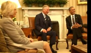 Exclu Vidéo : Le prince Charles : rencontre au sommet avec Barack Obama !