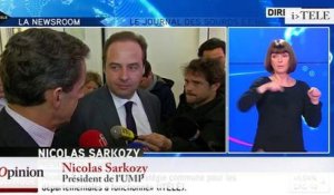 TextO' : Nicolas Sarkozy : "Cette stratégie de l'union a été plébiscitée"