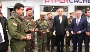 Une délégation de Peshmerga irakiens reçue à Paris