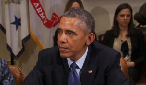 Obama: l'otage brûlé vif montre la "barbarie" de l'EI