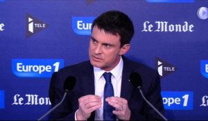 Valls: "J'ai peur pour mon pays, qu'il se fracasse contre le FN"