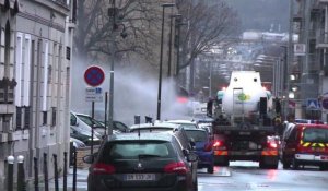 Camion chimique: évacuation à Boulogne-Billancourt