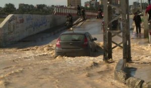 Un village de Gaza inondé, Israël accusé