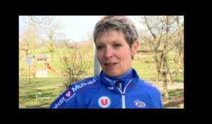 Championne du monde de cyclo-cross des plus de 50 ans