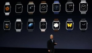 Apple dévoile ses modèles de montres connectées