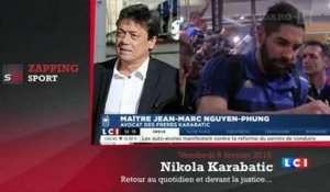 Zap'Sport : Nikola Karabatic de retour devant la justice
