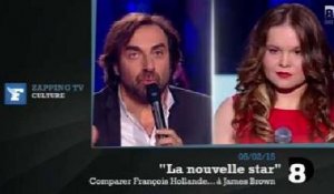 Zapping TV : André Manoukian compare François Hollande... à James Brown