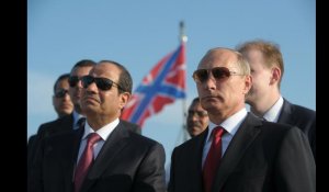 Vladimir Poutine au Caire pour renforcer l'influence de la Russie