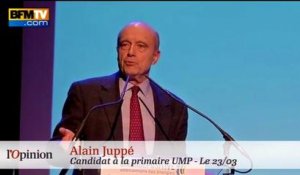 Alain Juppé : "les menus de substitution, ça n'emmerde personne !"