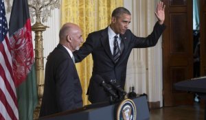 Obama et Ghani s'entendent sur un ralentissement du retrait américain en Afghanistan