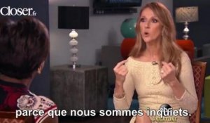 Céline Dion explique comment ses enfants gèrent le cancer de René
