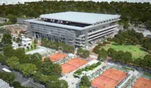 Les chantiers de Roland-Garros