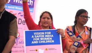 Inde: meeting contre la stigmatisation des victimes de viol