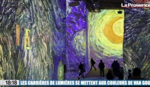 Le 18:18 : découvrez l'exposition Van Gogh dans les Carrières de lumières des Baux-de-Provence
