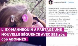 PHOTOS. Giulia Sarkozy s'éclate pendant ses vacances au ski : sa maman Carla Bruni publie un adorable cliché !