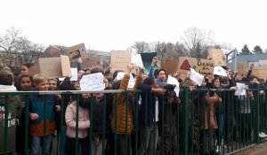 Manif Sainte-Marie à la Louvière pour le climat