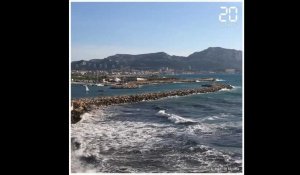 Marseille: Le plus long banc du monde poursuit son embellissement