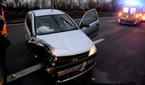 Un accident sur l'A16 à Saint-Folquin ce jeudi soir