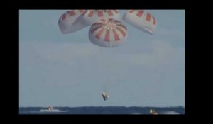 La capsule de SpaceX CrewDragon est bien rentrée sur terre