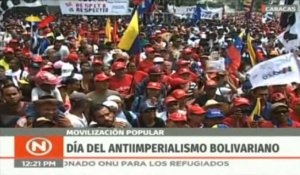 Venezuela : Rassemblement contre l'"impérialisme" à Caracas