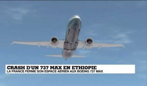 La France ferme son espace aérien aux Boeing 737 MAX