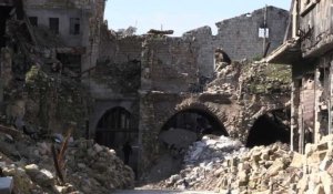 En Syrie, un vieux souk d'Alep reprend des couleurs
