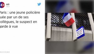 Paris. Une policière accidentellement tuée par un de ses collègues, le suspect en garde à vue.