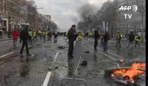 Gilets Jaunes en France: 170 millions d'euros de dégradations