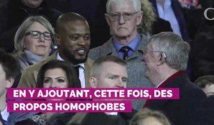 VIDEO. Et maintenant, Patrice Evra passe aux propos homophobes... Où s'arrêtera-t-il ?