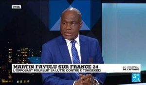 RD Congo : "Kabila s'est mis un masque, ce masque s'appelle Felix Tshisekedi", déplore Martin Fayulu sur France 24