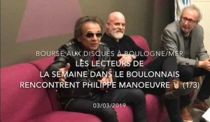 Philippe Manoeuvre rencontre les lecteurs de La Semaine dans le Boulonnais 1